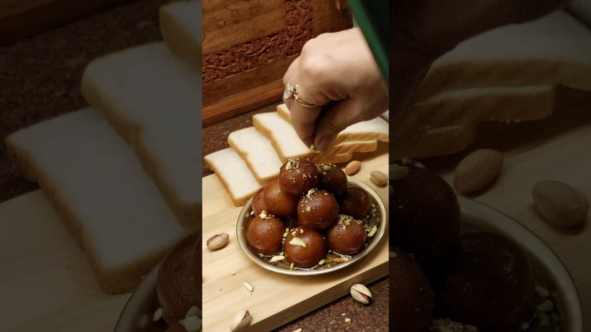 Bread Gulab Jamun Recipe | ब्रेड के गुलाब जामुन | Indian Dessert | Sweets Recipe in Hindi | #sweet
