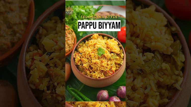 Perfect Pappu Biyyam Recipe | Telangana Style Recipes