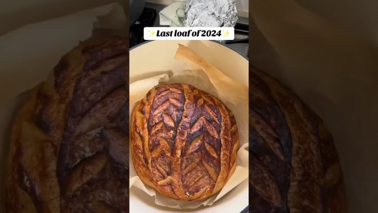 Sourdough: Last Loaf Of 2024 #sourdough