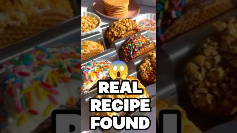 Quit Looking for DIY Choco Taco Hacks 🍫🌮– Here’s The Exact Recipe They Used!🎉#chocotaco #chocolovers