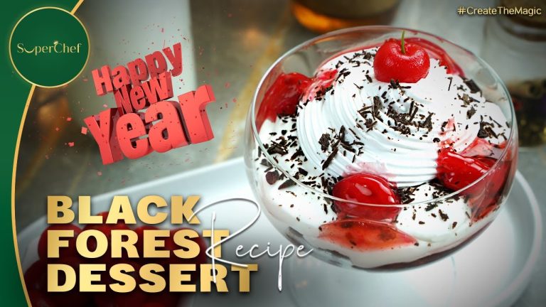 Black Forest Dessert for New Year | Easy and Delicious Recipe