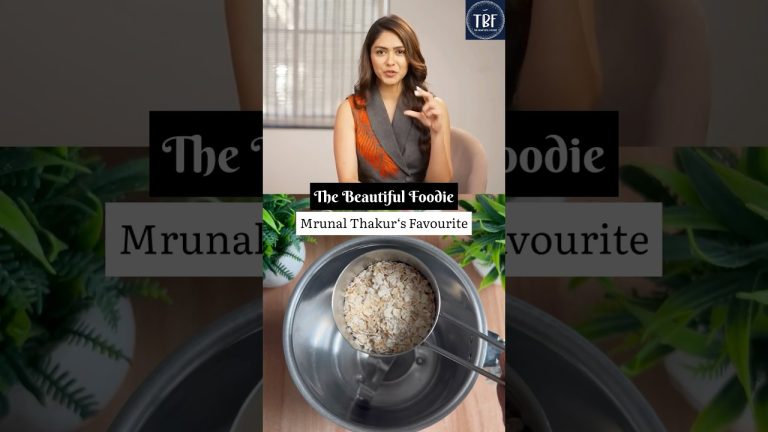 Mrunal Thakur’s Favourite Weight Loss Smoothie #mrunalthakur #smoothie #thebeautifulfoodie