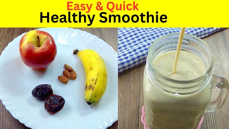 apple banana smoothie recipe | easy & simple |healthy smoothy drink