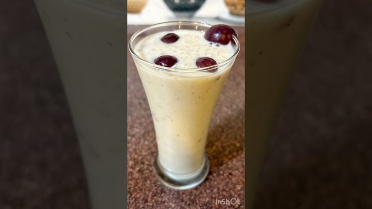 Red grapes smoothie | The Ultimate Grape Smoothie #smoothie #grape #ytshorts #weightloss #shorts