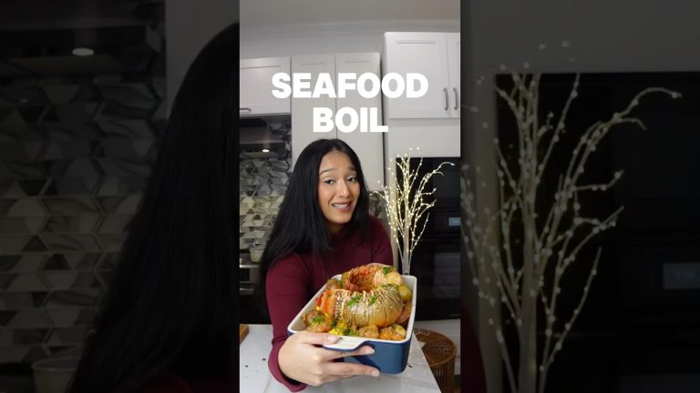 BEST Seafood boil recipe  #shorts