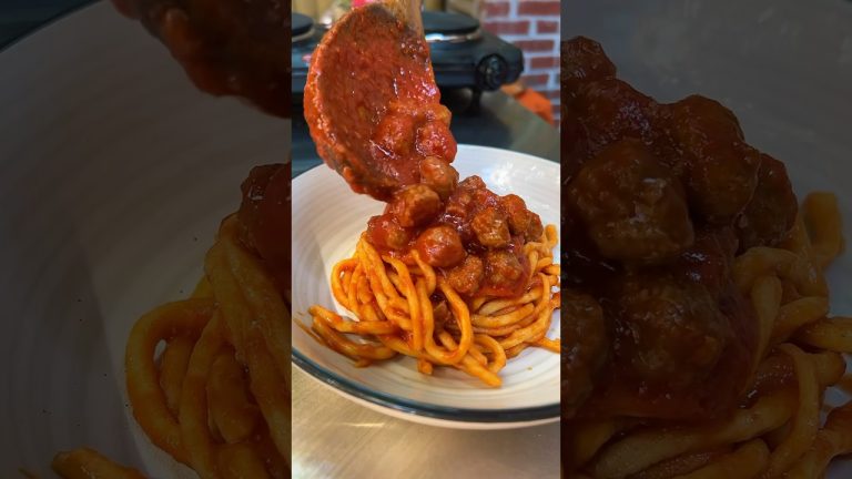 The REAL spaghetti meatballs – Authentic #homemade #cooking #italiancusine #recipe #pasta