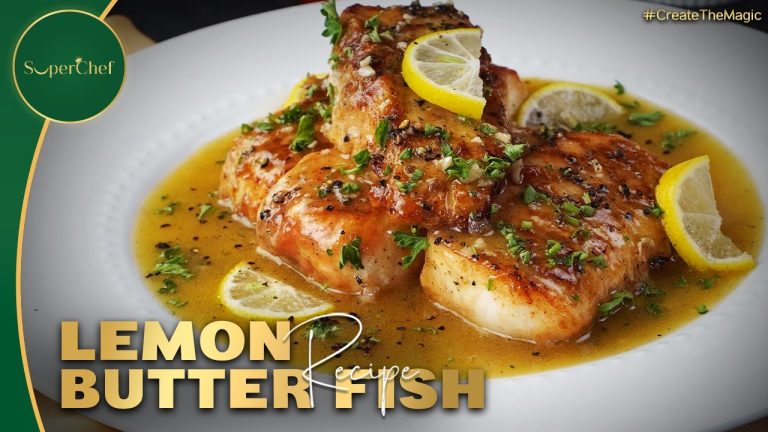 Fish Lovers REJOICE! Quick and Delicious Lemon Butter Recipe