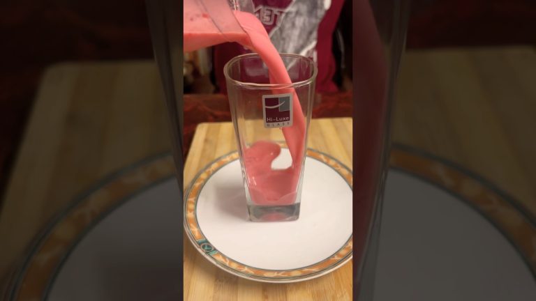 Cherry Milkshake #asmr #shorts