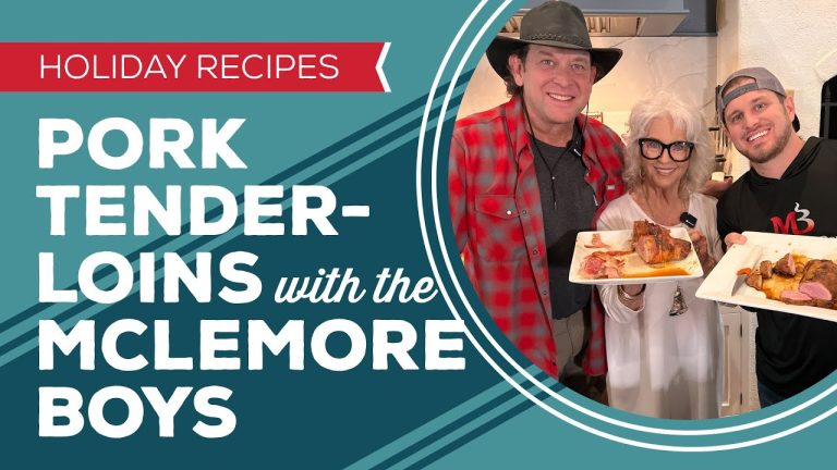 Holiday Cooking & Baking: Pork Tenderloin Recipes with the McLemore Boys