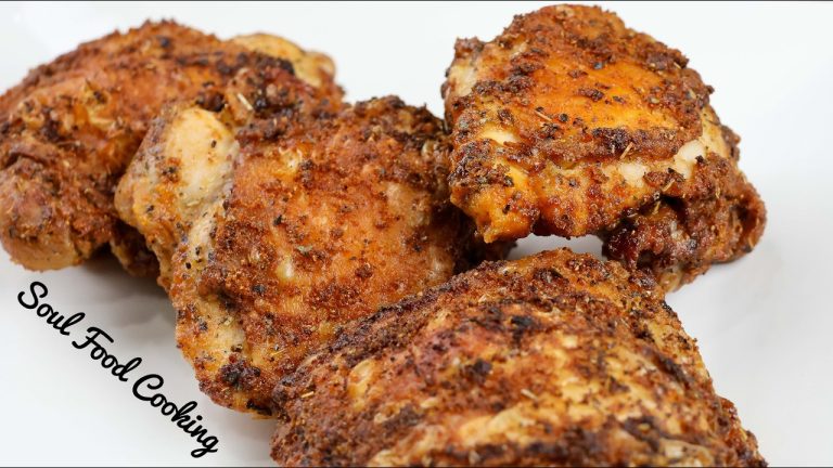 The Crispiest Air Fryer Chicken Thighs You’ll Ever Make!