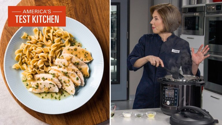 How to Make Multicooker Chicken with Lemon-Herb Sauce | America’s Test Kitchen (S24 E7)