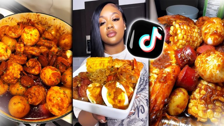 TikTok Mukbang Compilation | Seafood Boil Recipes (So Delicious!)