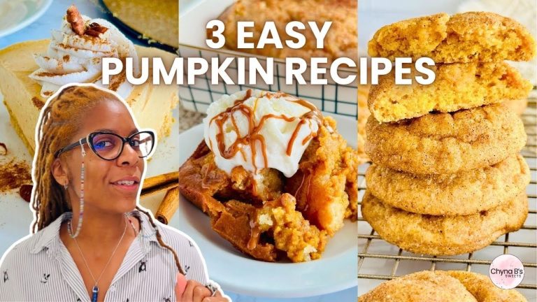 3 Easy Pumpkin Desserts | Quick & Easy Pumpkin Dessert Recipes | Best Fall Treats Compilation