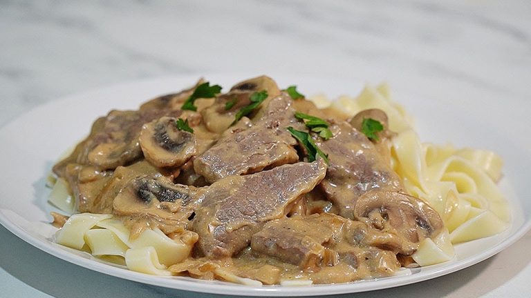 BUDGET Friendly BEEF Stroganoff  A Comfort Food Classic