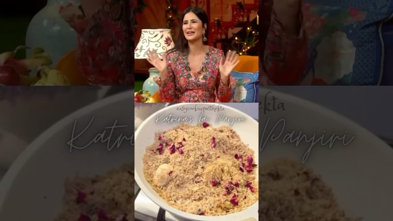 Katrina loves Panjiri-Panjiri Recipe for New Mother – Gond Panjeeri Recipe after delivery