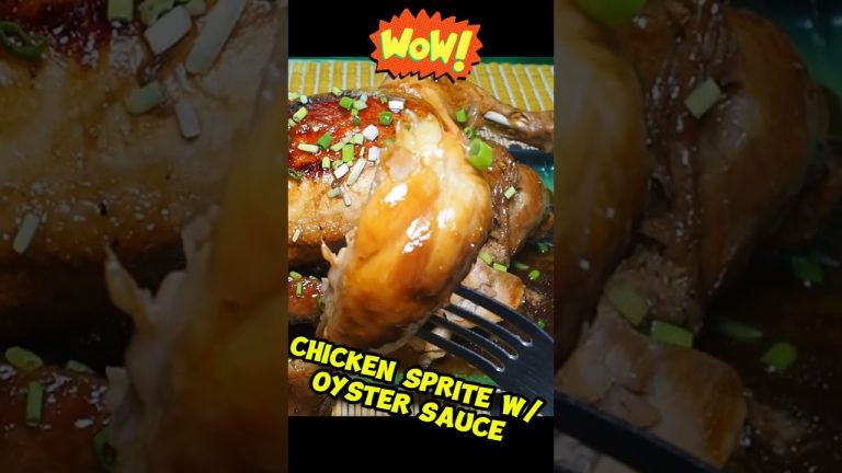 Cook Chicken Sprite Using Whole Chicken! Amazingly Delicious and Easy to Cook! #chickensprite