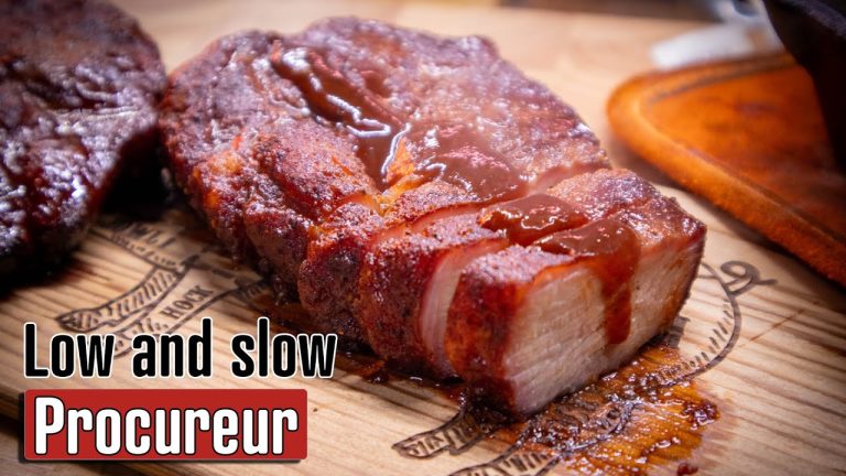 Low and slow procureur steak – NasQ BBQ Recepten