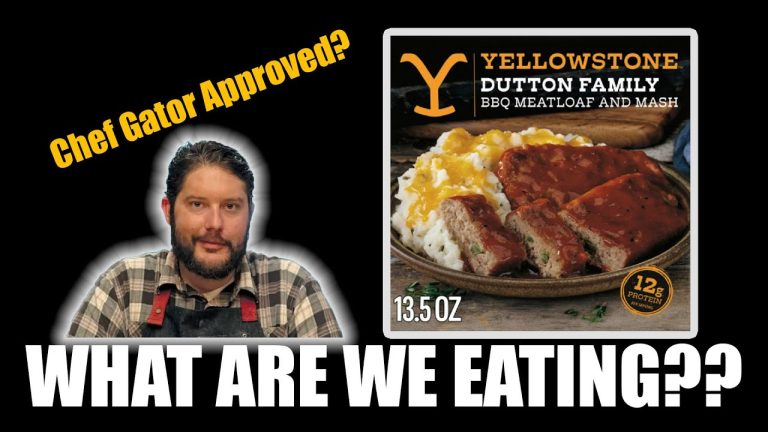 Yellowstone BBQ Meatloaf and Mashed Potatoes Meal – WHAT ARE WE EATING?