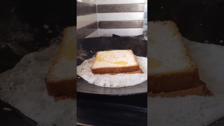 ఇన్స్టెంట్ హల్వా అయింది🤭 మరి మీరు ట్రై చేశారా🤔/bread recipe #food #youtubeshorts