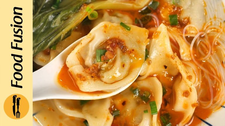 Wonton Soup Recipe by Food Fusion