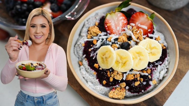 My Favorite CHIA PUDDING Recipe, so Light & Filling you are going to love it!