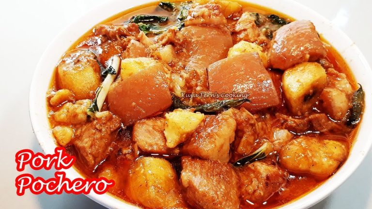 SUPER EASY AND DELICIOUS PORK POCHERO!!!