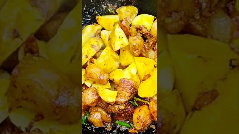 Cook yammy pork recipe #shorts