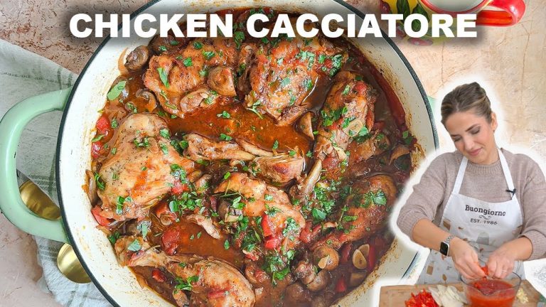 Chicken Cacciatore – An Easy Classic!