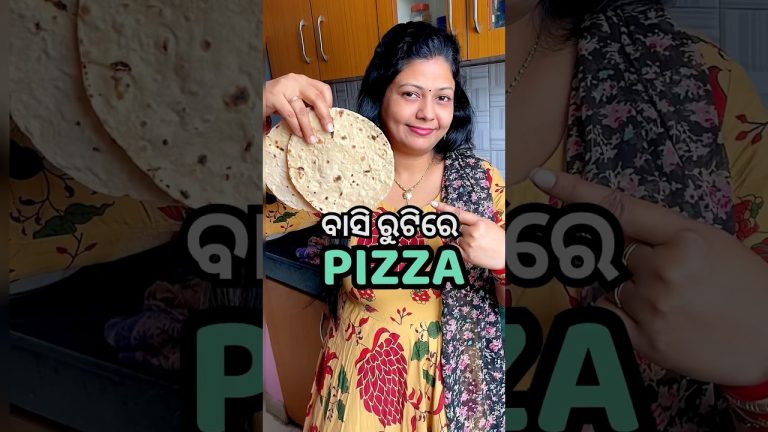 ବାସି ରୁଟିରେ Pizza କେମିତି ବନେଇଲି?😱ଆଉ ପୁଅ ଖାଇକି ସ୍ବାମୀଙ୍କୁ କ’ଣ କହିଲା?😂 #shorts #viral #odiarecipe