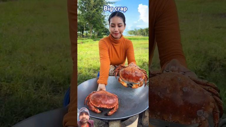 Big crab meking #food #mukbang #seafood #cooking #chinesefood #noodals #shortvideo #recipe