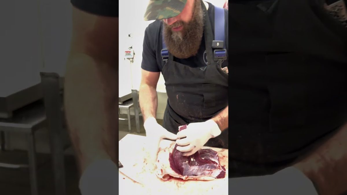 Bison Tri Tip. 🦬🔪🥩 #shorts #shortvideo #viralvideo #video #trending #bbq