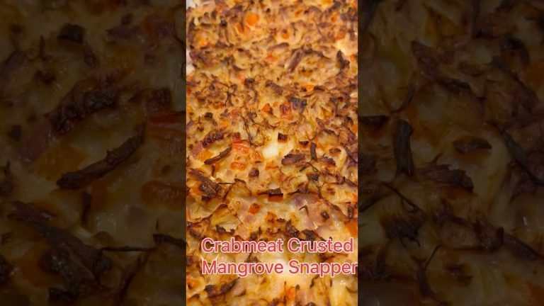 Crab smothered Snapper!? Time around the dinner table and on the water is priceless.