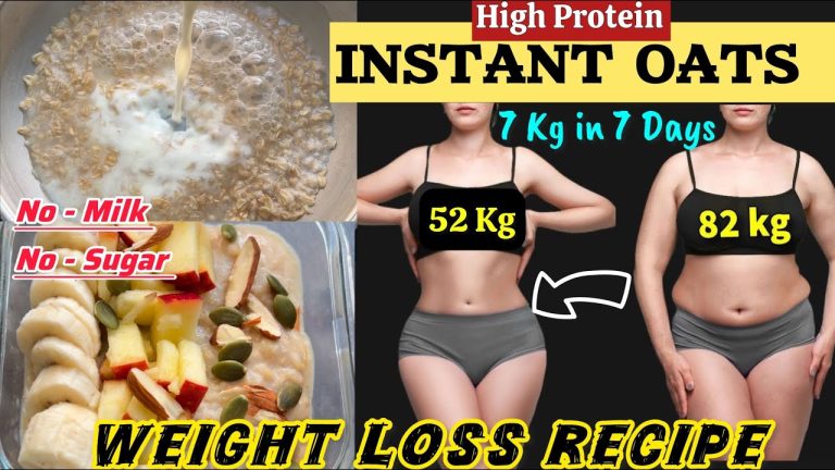 Healthy INSTANT Oats Recipe for Weight Loss | Oats Recipe for Breakfast | Healthy Breakfast | Oats