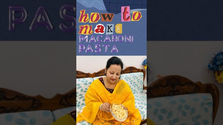 Pasta Perfection: The Easy Way to Make Delicious Macaroni !! #PastaPerfection #MacaroniMadness