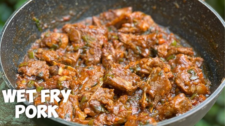 WET FRY PORK | Easy Pork Recipe. How To Cook Pork