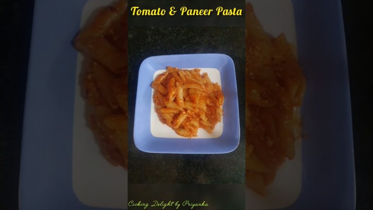 Tomato Paneer Pasta 😋😋 #shorts #ytshorts #pastarecipe #cooking #food