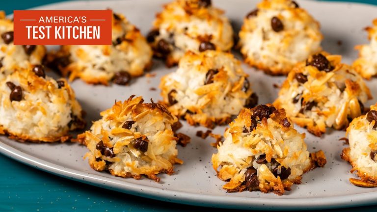 Easy Coconut Chocolate Chip Macaroons | America’s Test Kitchen (S24 E13)