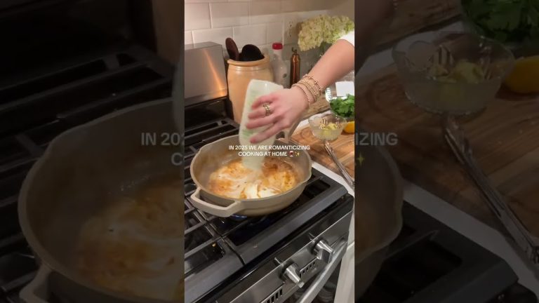 Romanticizing Cooking Dinner at Home in 2025 🍷✨