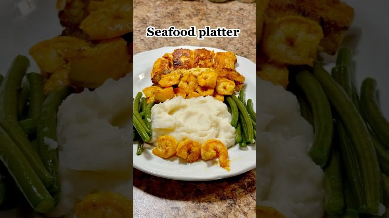 How to make Seafood Platter recipe 🍤🍣#shorts