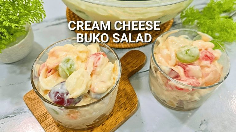 Cream Cheese Buko Salad Recipe