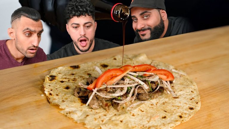 We Made The Perfect BEEF Shawarma At Home