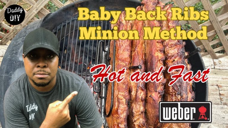 Hot and Fast Ribs on a Weber Grill | Minion Method for Perfect Baby Back Ribs