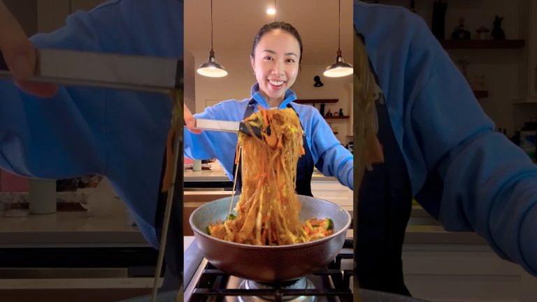 Lazy japchae #shorts