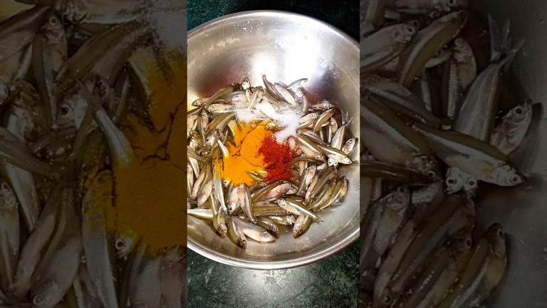 छोटी मछली तीखा चटपटा और बिना टूटे बनाने वाला | Small Fish Recipe