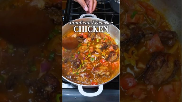 Authentic Jamaican Fricassee Chicken Recipe