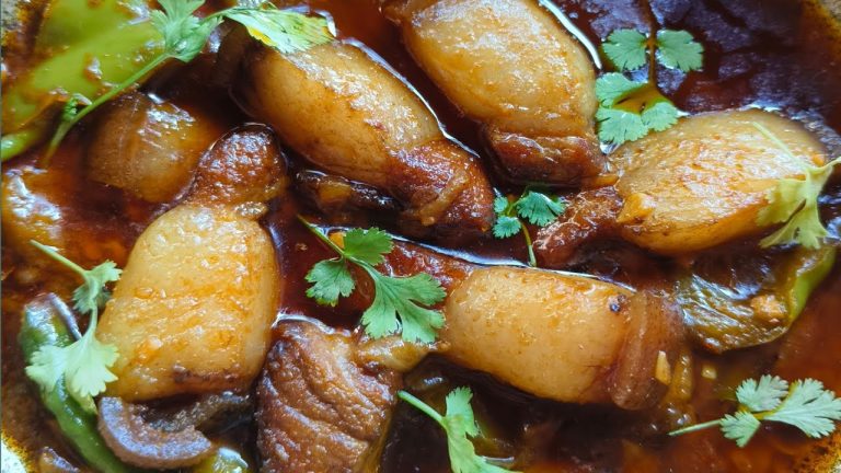 Spicy chilli pork recipe|how to make pork chilli | Naga Style pork chilli recipe |Naga pork recipe