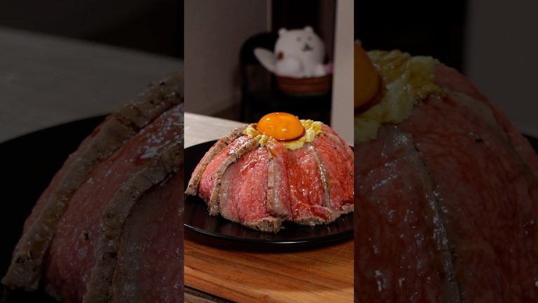 Wagyu Roast Beef Rice Bowl #food