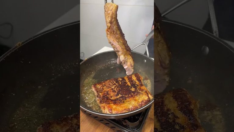 Costillas de cerdo a la barbacoa super suavecitas