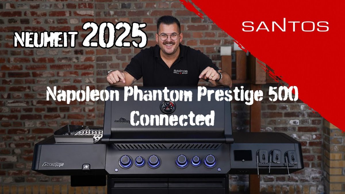 🔥 NEU NEU NEU Napoleon Phantom Prestige 500 | mattschwarz | Modell 2025 | Grillvorstellung🔥