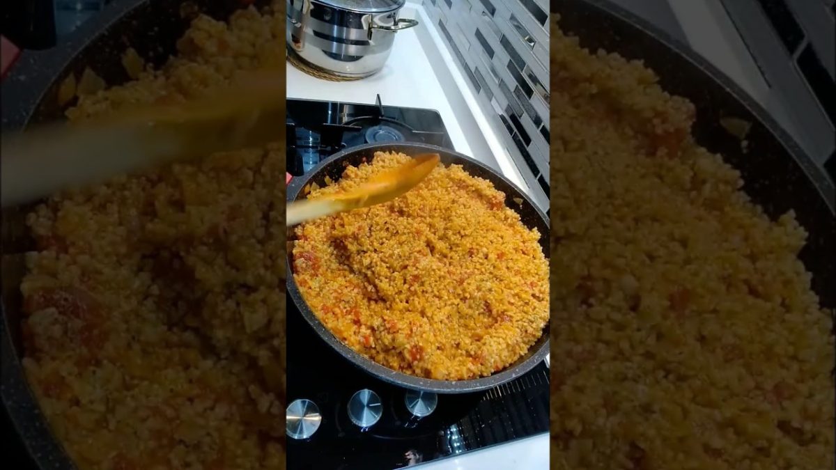 BULGUR PİLAVI #domateslipilav #salçalıpilav #bulgurpilavı #bulgur